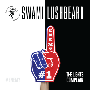 Swami Lushbeard "The Lights Complain" Album Art